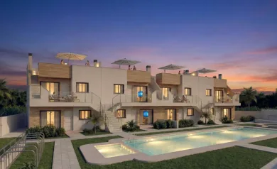 Moderne leiligheter og penthouse med solarium i San Javier nær Mar Menor