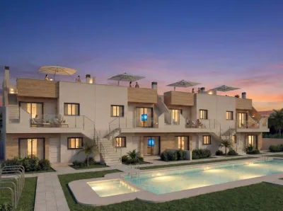 Moderne leiligheter og penthouse med solarium i San Javier nær Mar Menor