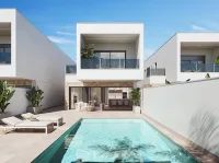 Moderne nye villaer med privat basseng i San Pedro del Pinatar