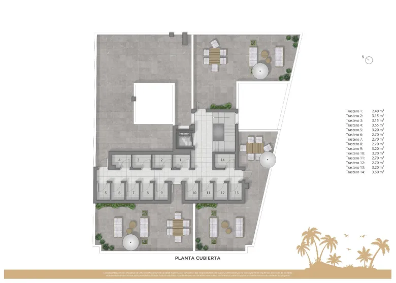 Planskisse — New Development Apartments in Central Guardamar del Segura, Costa Blanca