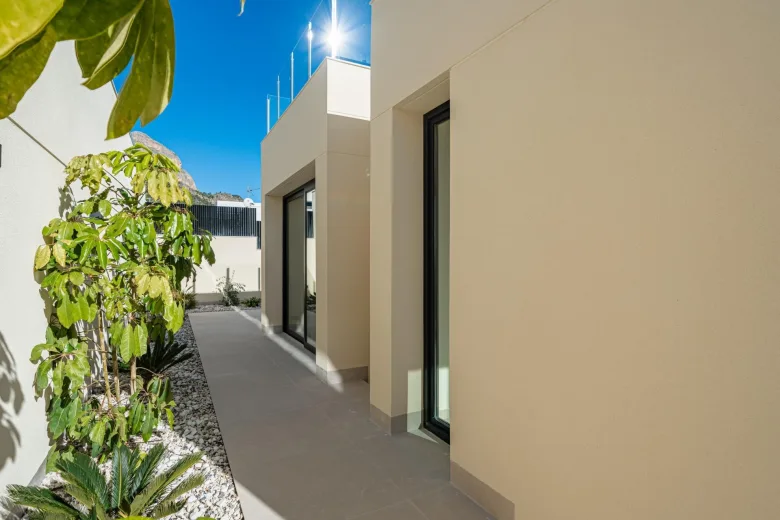 Planskisse — Key Ready New Build Villa with Sea Views in La Alberca Polop