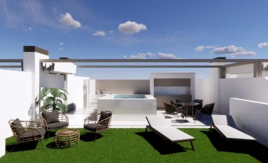 New Build Bungalows for Sale in Pilar de la Horadada 3 km from Beach