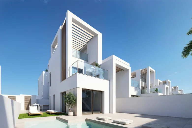 Planskisse — New Build Villas with Private Pool at Serena Golf-Los Alcazares