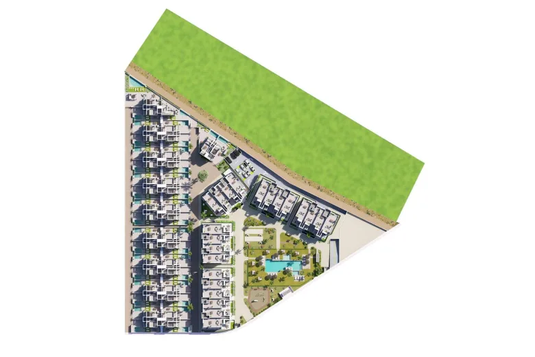 Planskisse — New Build Resort Apartments at La Serena Golf-Los Alcazares Near the Beach