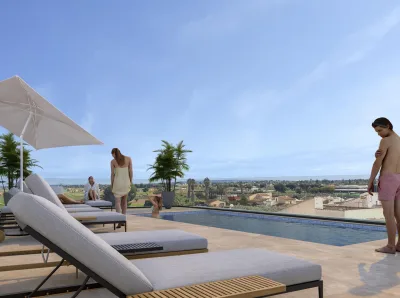 Nye leiligheter til salgs i Catral Alicante med takbasseng