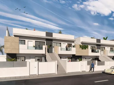 Rekkehus med 2 soverom og 2 bad i San Pedro del Piñatar
