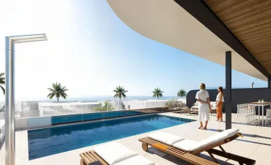 New Build Golf Front Apartments and Villas in La Serena Golf Los Alcazares