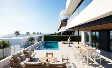 New Build Golf Front Apartments and Villas in La Serena Golf Los Alcazares