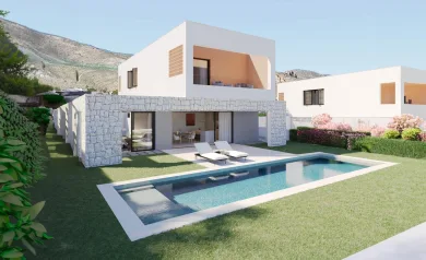 Eksklusive moderne villaer i Finestrat