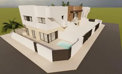 New Build Bungalows for Sale in Lo Pagan Near the Beach and Marina