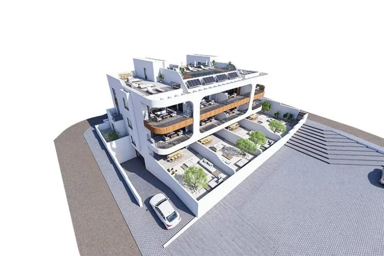 Planskisse — Nye luksusleiligheter i Benijofar, Sør-Costa Blanca
