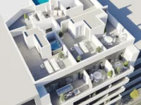 Penthouse | Nye leiligheter i Torrevieja, kun 400m fra Playa del Cura