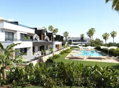 Bungalow i toppetasjen med privat takterrasse i Lo Marabú, Ciudad Quesada