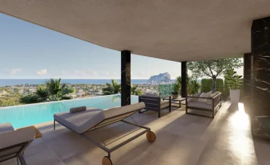 LUXURY VILLA WITH SEA VIEWS IN COASTAL VILLAGE