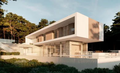 LUKSUS NYBYGG VILLA I MORAIRA