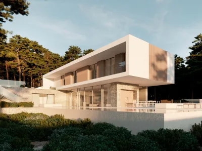 LUKSUS NYBYGG VILLA I MORAIRA
