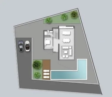 Planskisse — LUXURY NEW BUILD VILLA IN ALTEA