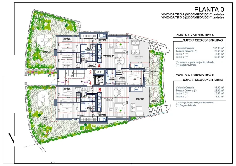 Planskisse — NEW BUILD RESIDENTIAL COMPLEX IN LA MANGA CLUB RESORT