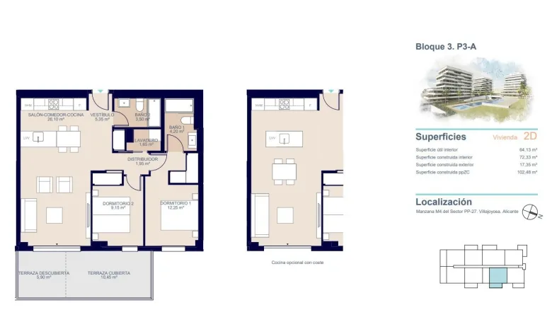 Planskisse — NEW BUILD RESIDENTIAL COMPLEX IN VILLAYOJOSA
