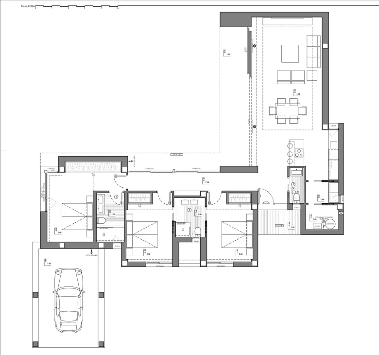 Planskisse — NEW BUILD VILLA WITH THE SEA VIEWS IN CUMBRE DEL SOL