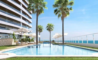 Nye leiligheter ved Middelhavet i La Manga del Mar Menor - med havutsikt