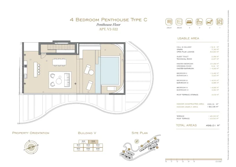 Planskisse — Luksusboliger i Marbella-Benahavís Hills: Et boutique-boligområde
