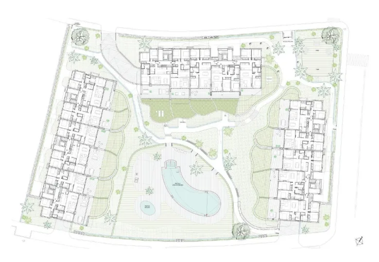 Planskisse — Eksklusive boutique-boliger i Estepona - luksus, komfort og middelhavssjarm