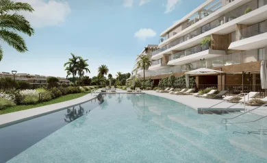 Nybygget boligkompleks nær Estepona - moderne bolig ved sjøen