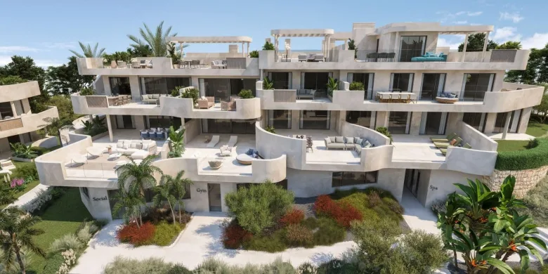 Planskisse — Eksklusive boutique-boliger i Estepona - luksus, komfort og middelhavssjarm