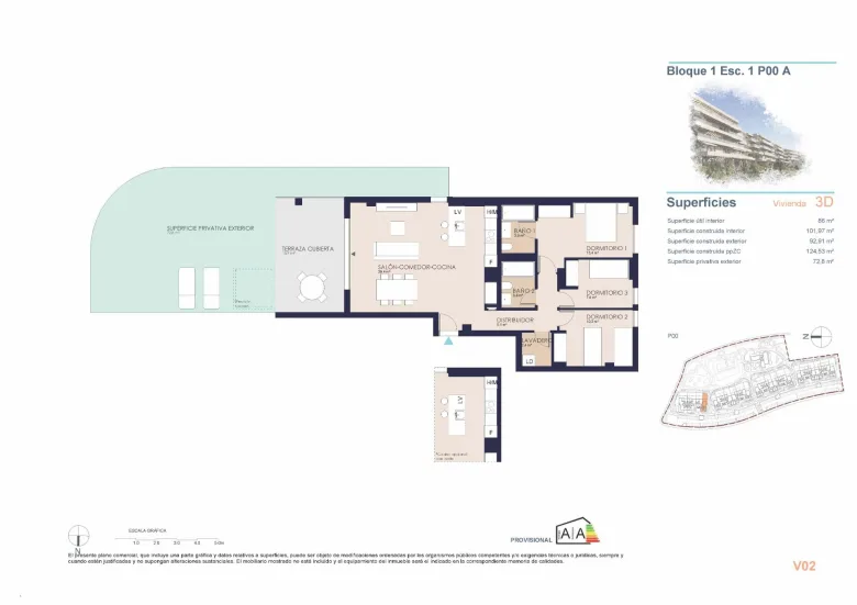 Planskisse — Modern New Build Apartments in El Verger – Coastal Living Just 500 Meters from the Beach