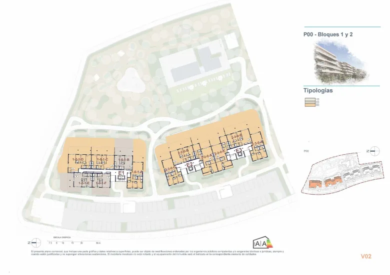 Planskisse — Modern New Build Apartments in El Verger – Coastal Living Just 500 Meters from the Beach