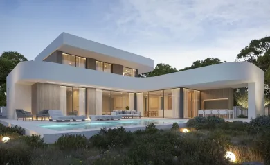 Luxury Modern Home in the Heart of Moraira-Teulada: A Contemporary Mediterranean Retreat