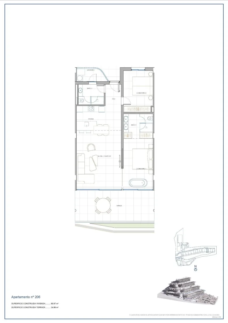 Planskisse — Exclusive Sustainable Residences in El Higuerón, Costa del Sol