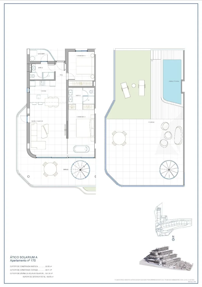 Planskisse — Exclusive Sustainable Residences in El Higuerón, Costa del Sol