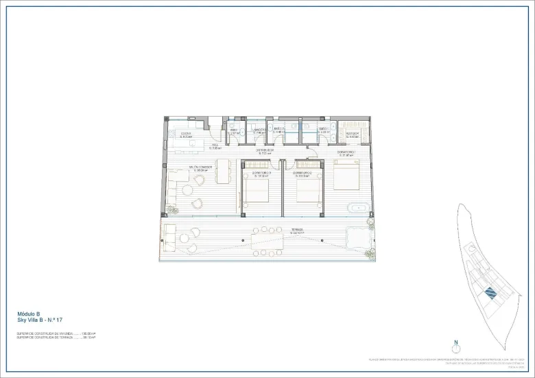 Planskisse — Exclusive New Build Residences in El Higuerón, Costa del Sol