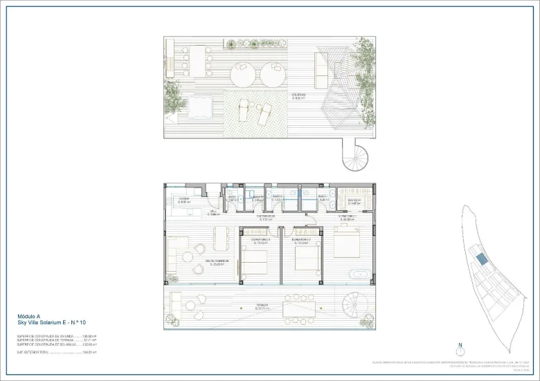 Planskisse — Exclusive New Build Residences in El Higuerón, Costa del Sol