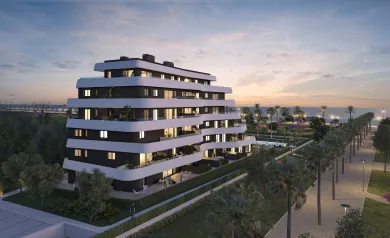 Nybyggede leiligheter ved sjøen i Los Álamos, Torremolinos