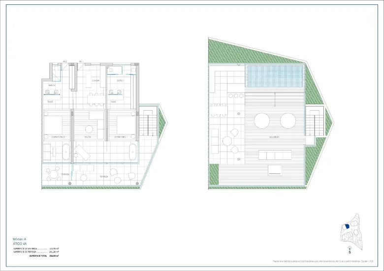 Planskisse — Exclusive New Build Residences in El Higuerón, Costa del Sol
