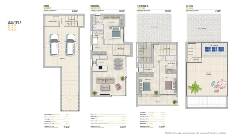 Planskisse — Modern Villas for Sale in the Heart of Costa Blanca, Alicante