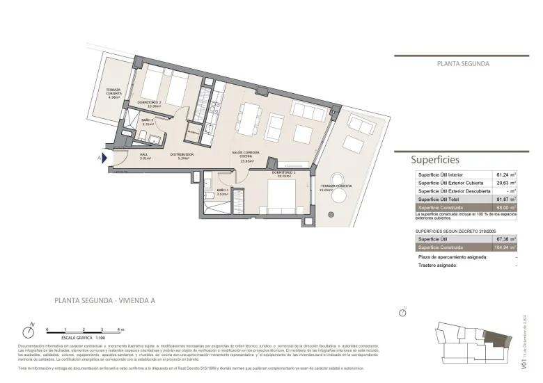 Planskisse — Exclusive New-Build Apartments and Penthouses with Sea Views in Fuengirola