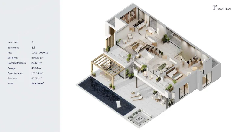 Planskisse — Luxury New Villas in Bel-Air, Marbella: Live the Endless Summer on the Costa del Sol