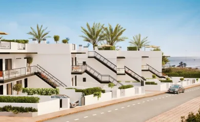 Nye boliger kun 200 meter fra stranden i Puerto de Mazarrón på Costa Cálida