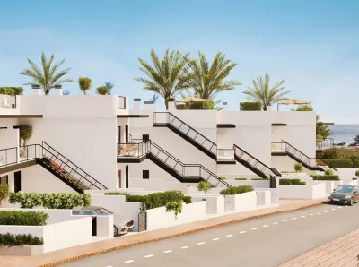 Nye boliger kun 200 meter fra stranden i Puerto de Mazarrón på Costa Cálida