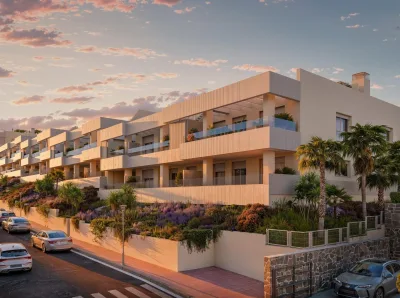 Nybyggede leiligheter til salgs i Benalmádena Pueblo Costa del Sol