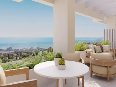 Nybyggede leiligheter til salgs i Benalmádena Pueblo Costa del Sol