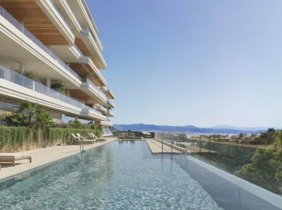 Nybyggede leiligheter med havutsikt til salgs i Torremolinos, Costa del Sol