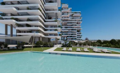 Nye leiligheter med havutsikt og resortfasiliteter i Calpe på Costa Blanca