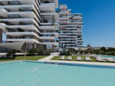 Nye leiligheter med havutsikt og resortfasiliteter i Calpe på Costa Blanca