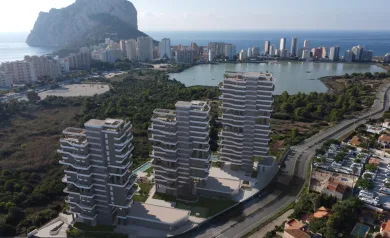 Nye leiligheter med havutsikt og resortfasiliteter i Calpe