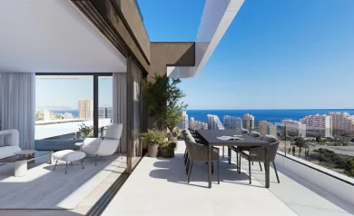 Nye leiligheter med havutsikt og resortfasiliteter i Calpe